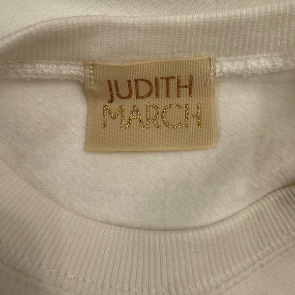 JUDITH MARCH BIRTHDAY QUEEN WHITE PULLOVER EMBELLISHED COTTON Size 1X - Picture 8 of 10